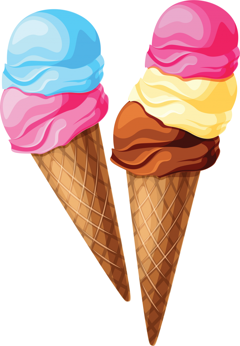 Ice Cream Free Ice Cream Sundae Transparent Picture - Ice Cream Clipart Png (768x1104)