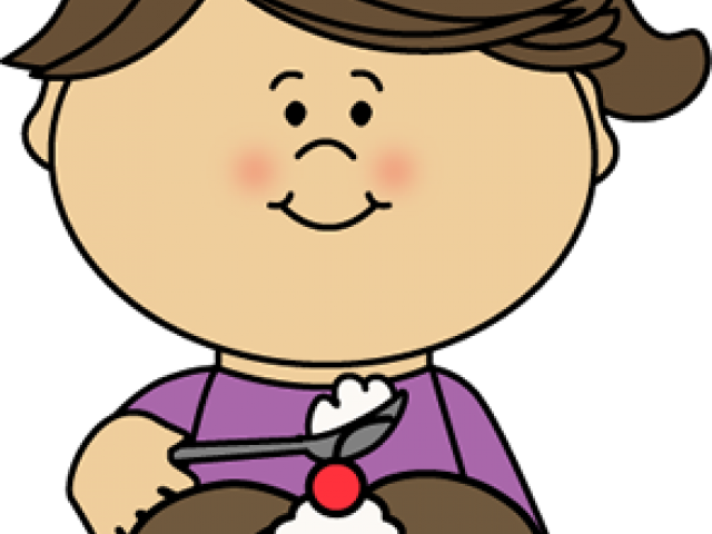 Ice Cream Clipart Hat - Cartoon (640x480)