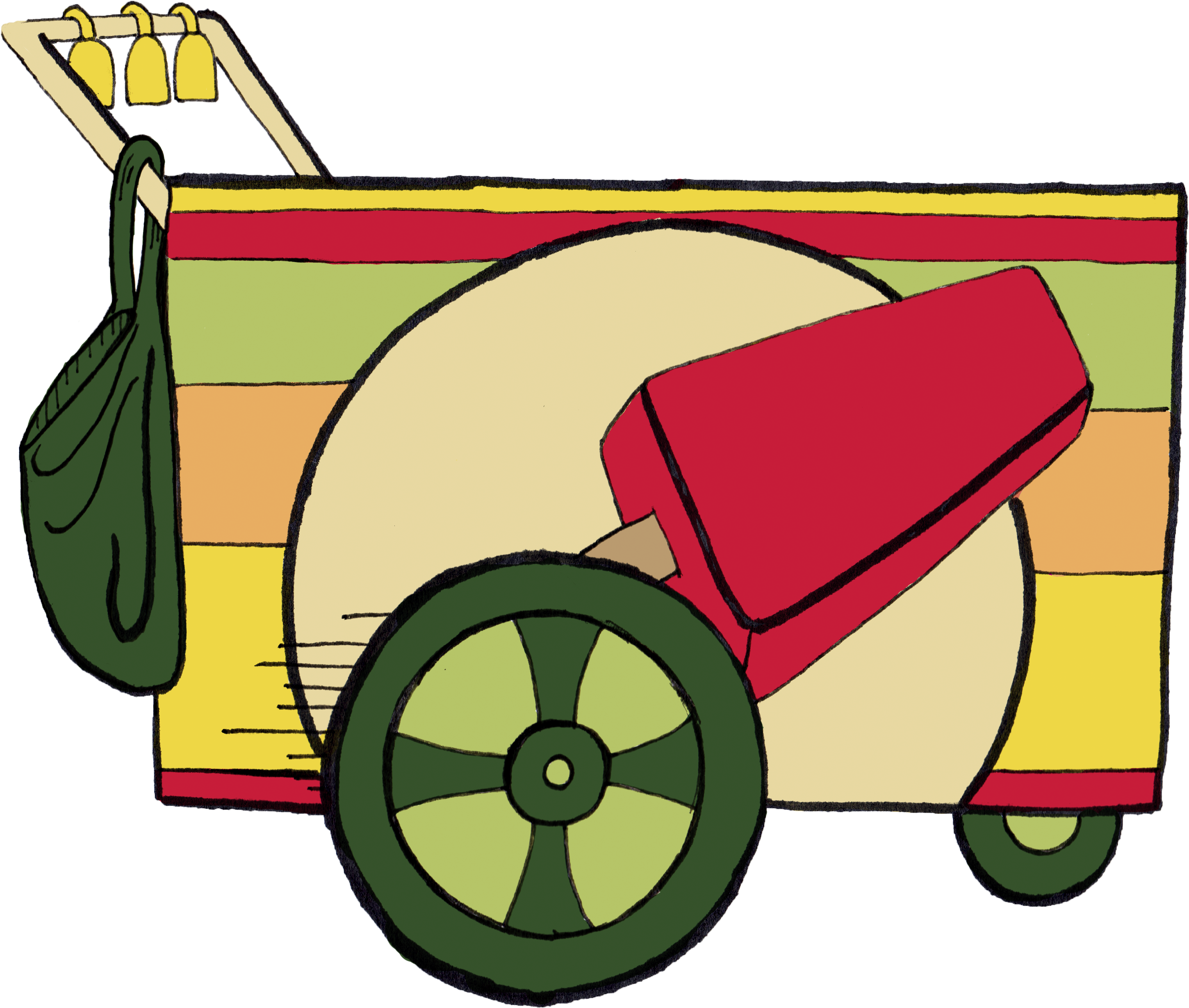 Ice Cream Cart - Ice Cream Cart (3600x3600)