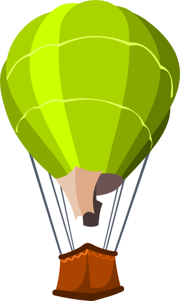 Free Vector Air Baloon Clip Art - Free Vector Air Baloon Clip Art (450x750)