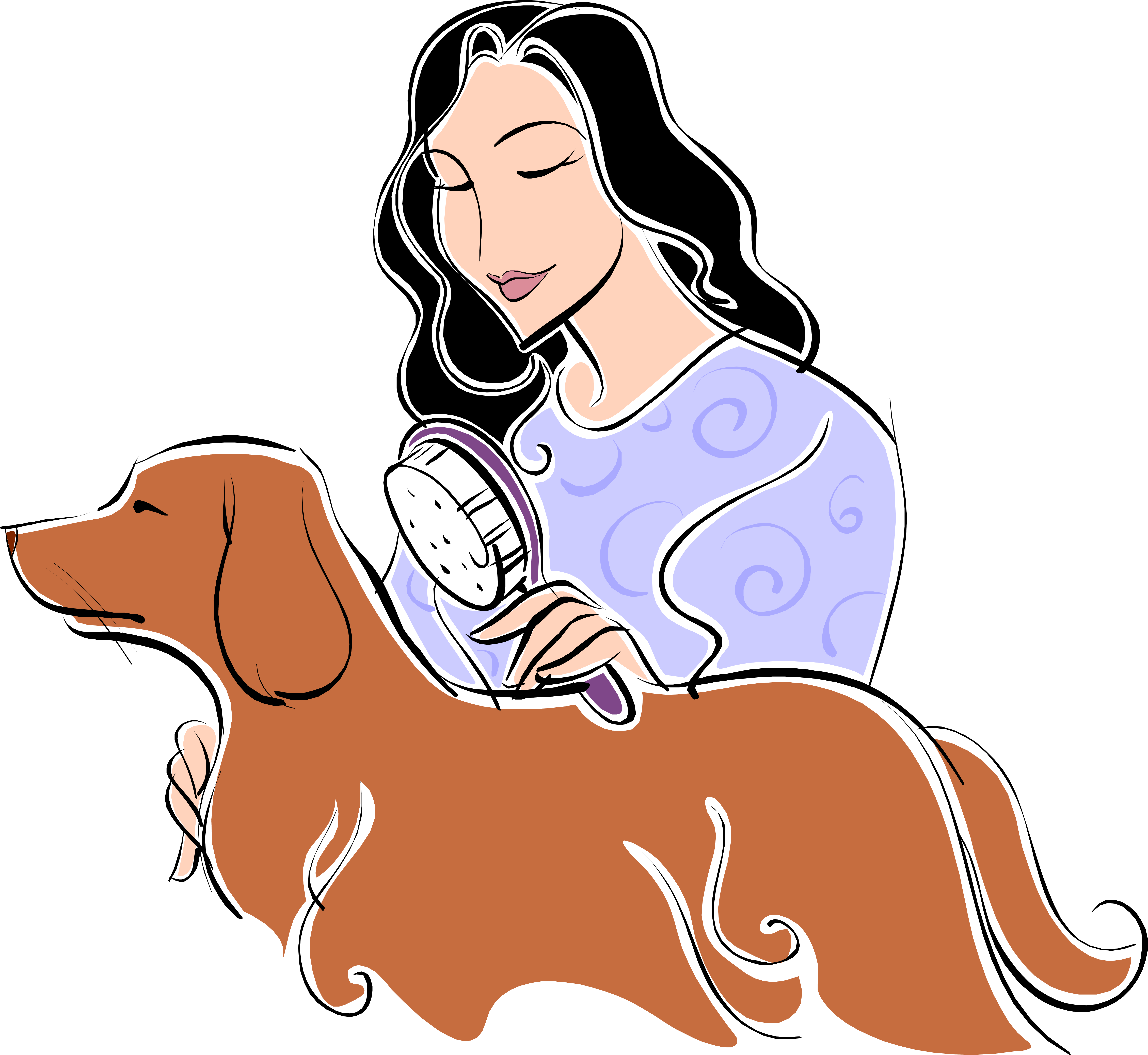 Puppy Dog Pet Clip Art - Puppy Dog Pet Clip Art (7209x6696)