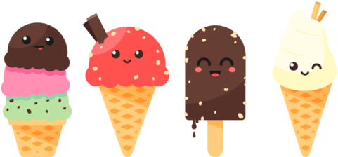 Ice Cream Shop Machines - Food Journal Notebook : 8x10 Food And Exercise Journal (480x285)