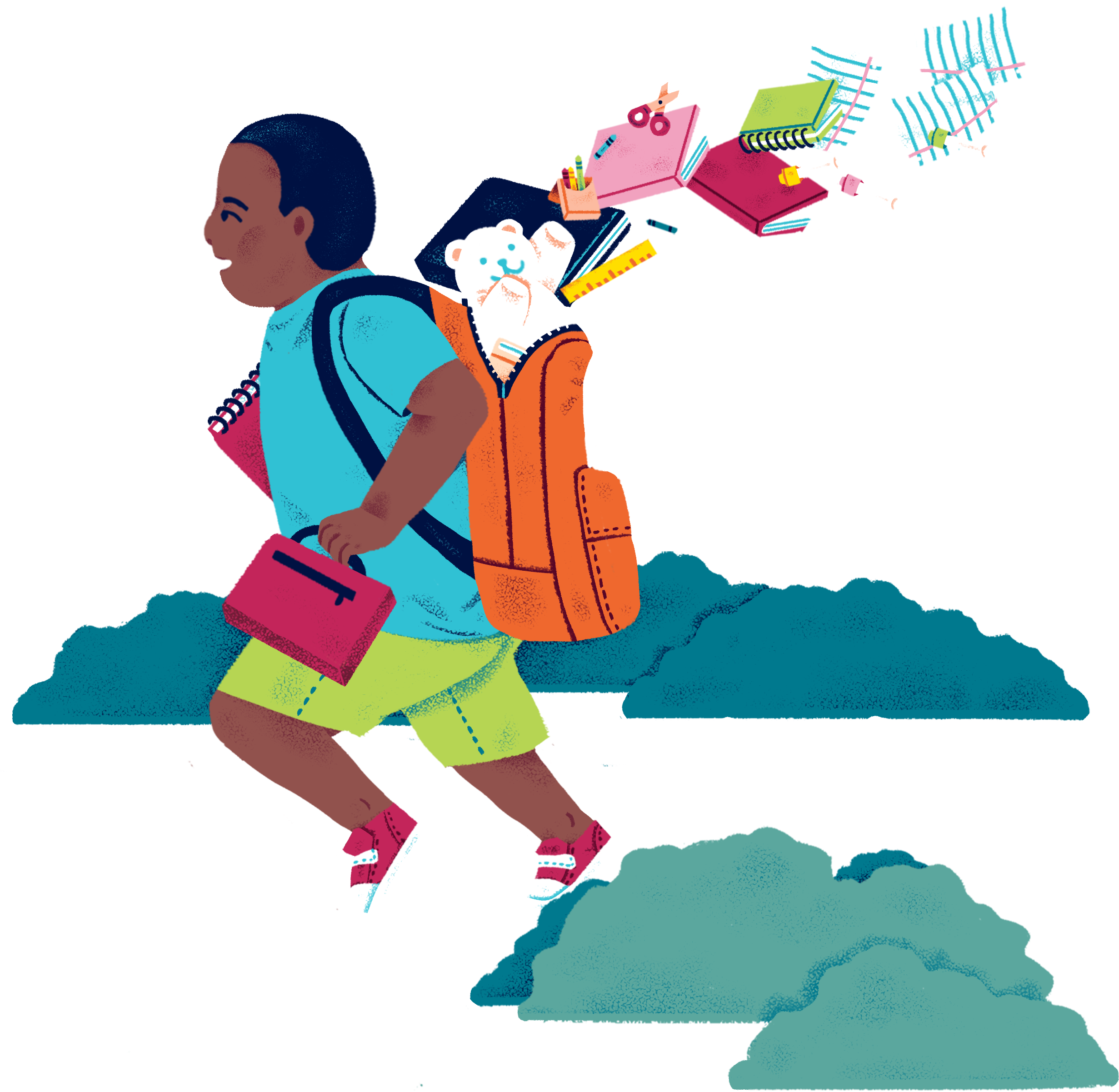 Help Kids From Care Beat The Odds, Graduate, And Create - Illustration (2787x2634)