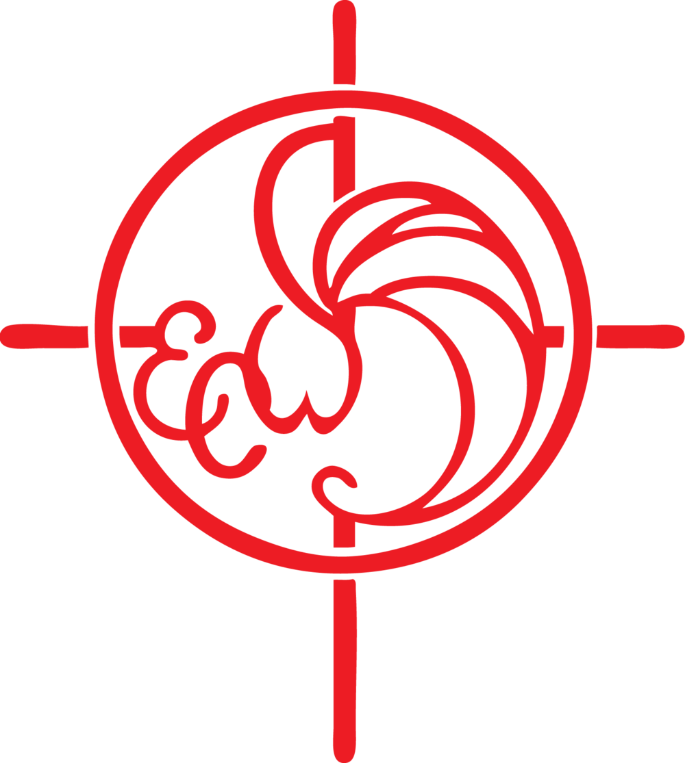 Ecw Logo Red - Ecw Logo Red (1587x1769)