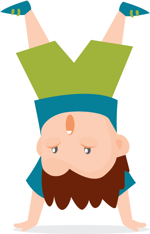 Children With Special Need - Desenho Menino A Fazer O Pino (612x792)