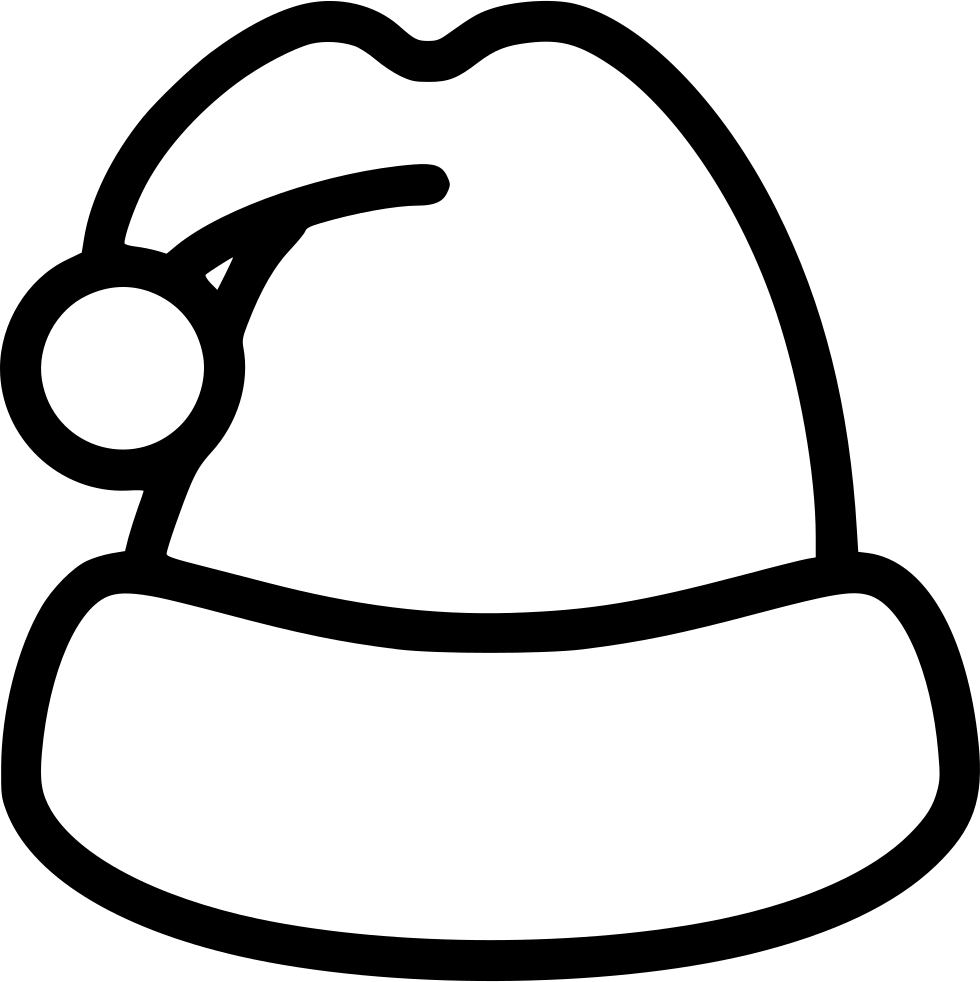 Santa Hat Svg Png Icon Free Download Onlinewebfonts - Santa Suit (980x982)