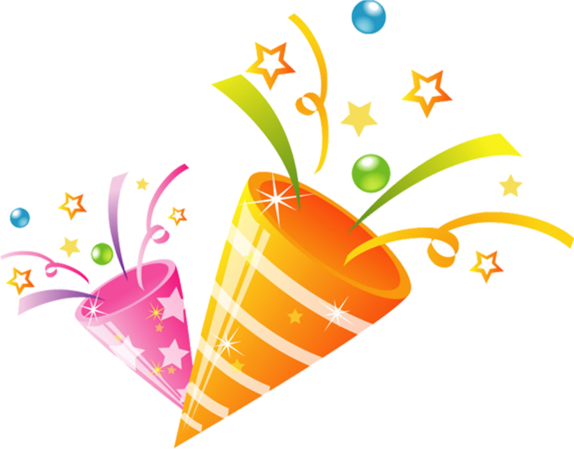 Party Popper Free Content Clip Art - Free Art Clip Party (2480x2404)