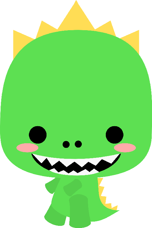 Chibi T Rex - T Rex Chibi (500x748)