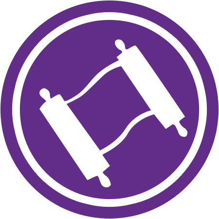 Jewishpeoplehood Icon Pathway Torah - Maks (450x450)