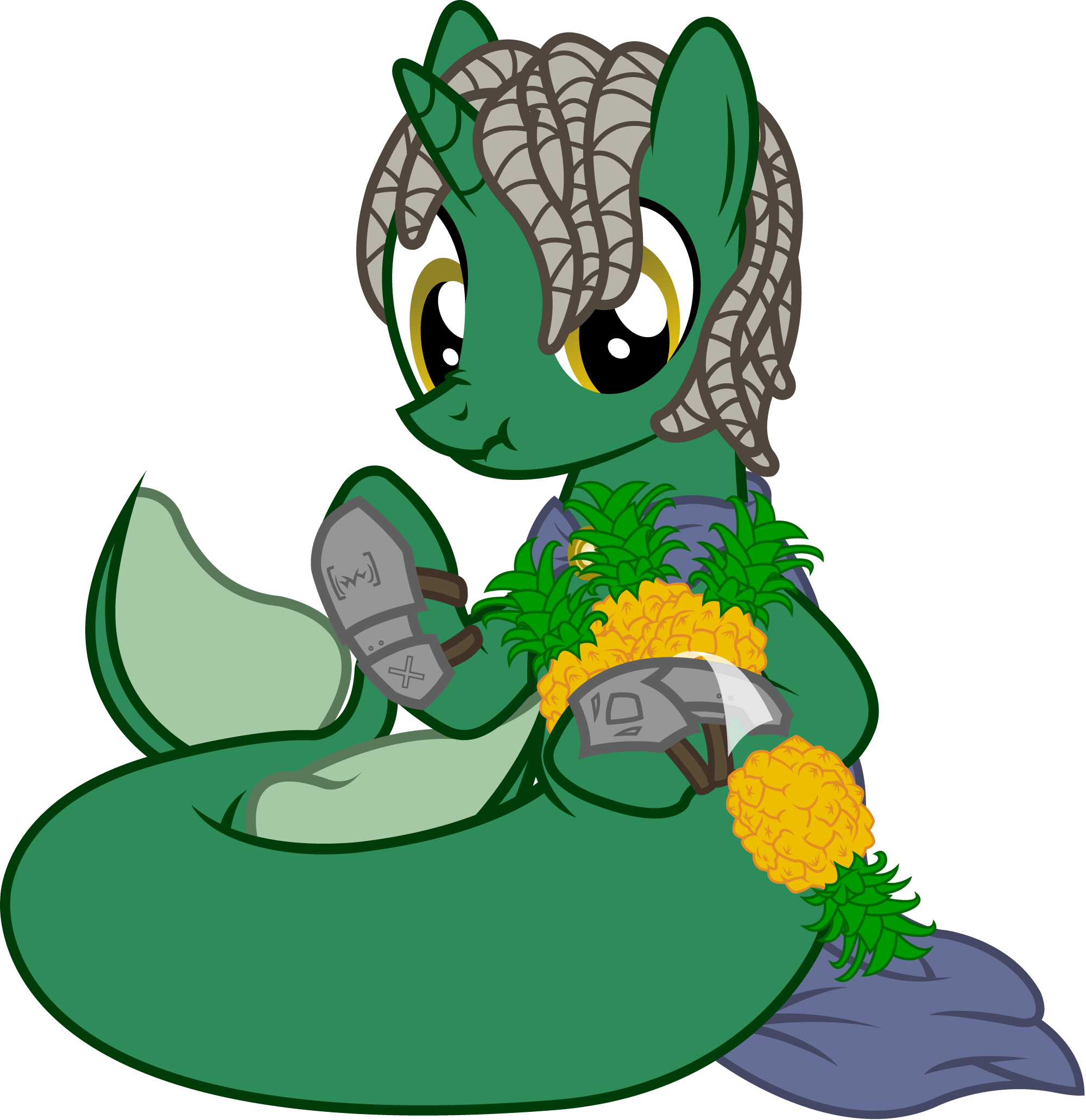 Pineapples Pone By Outlawedtofu Pineapples Pone By - November 27 (2000x2063)