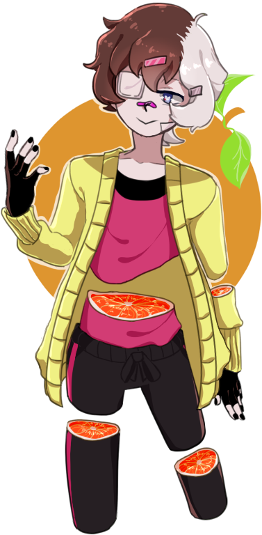 Oc Yukio Project Low Guro Fruit Guro I Dont Like Gwapefruit - Cartoon (448x806)