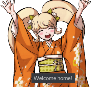 Mahiru Koizumi Hiyoko Saionji Danganronpa Text Post - I M Not Interested In Being Polite Or Heterosexual (480x280)