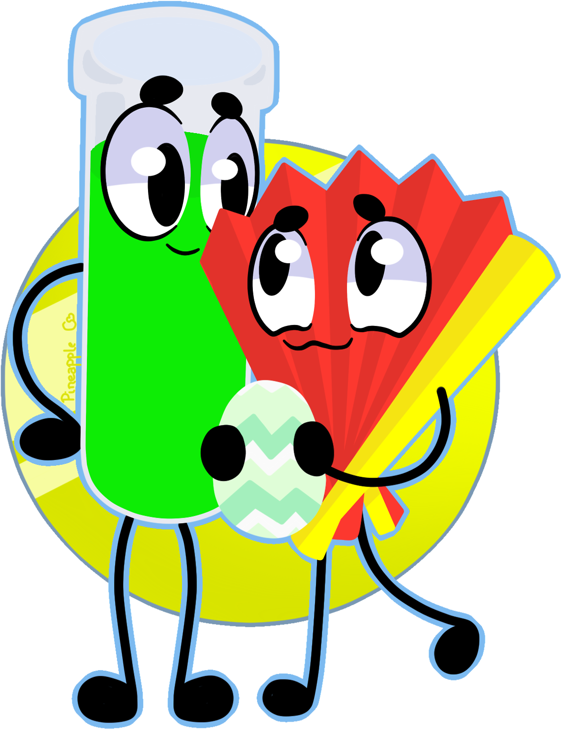 Inanimate Insanity Object Shows Ii Fan Ii Test Tube - Inanimate Insanity (1277x1920)
