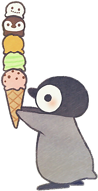 Report Abuse - Super Cute Cute Cartoon Penguin (414x804)