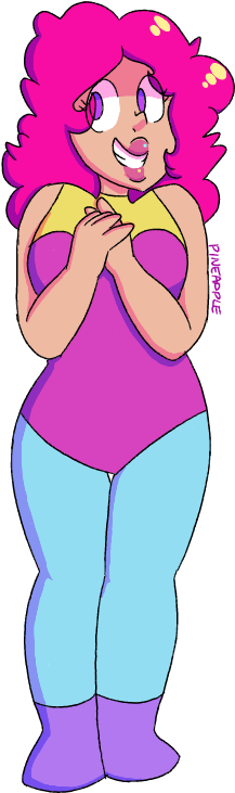 Steven Universe Gemsona Rose Aura Quartz Art My Art - Steven Universe Gemsona Rose Aura Quartz Art My Art (230x749)