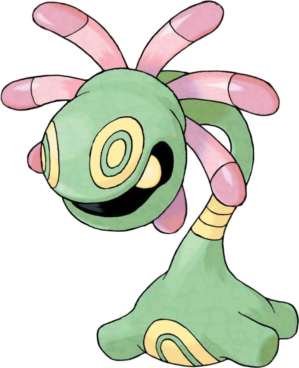 #346 Cradily - Pokemon Cradily (1280x1280)