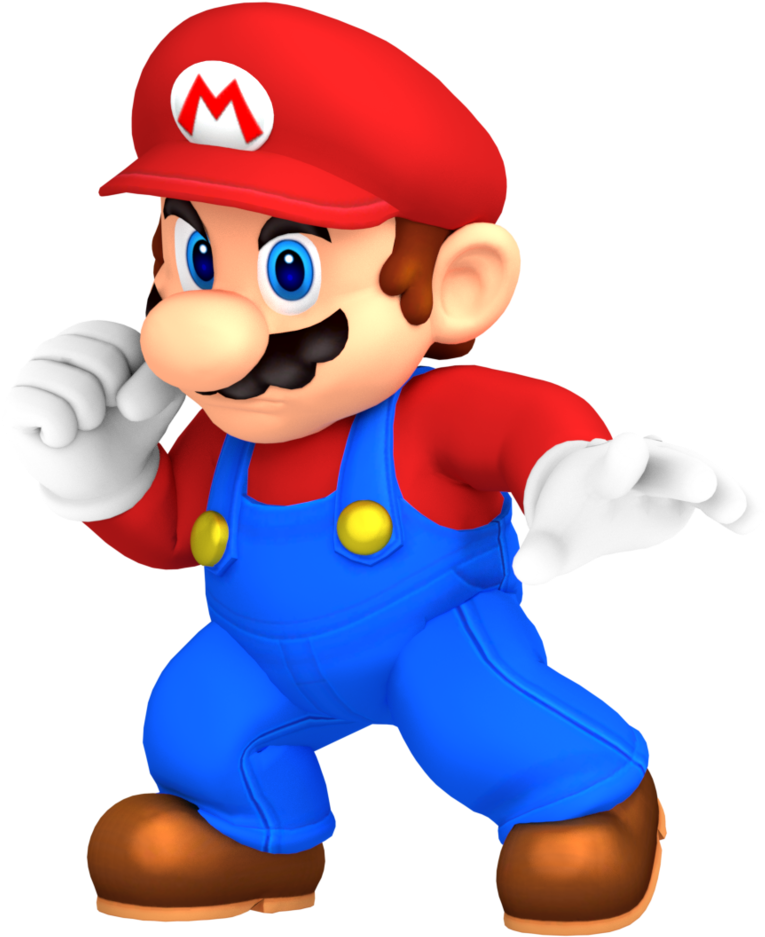 Mario Super Smash Bros - Super Smash Bros Mario (833x958)