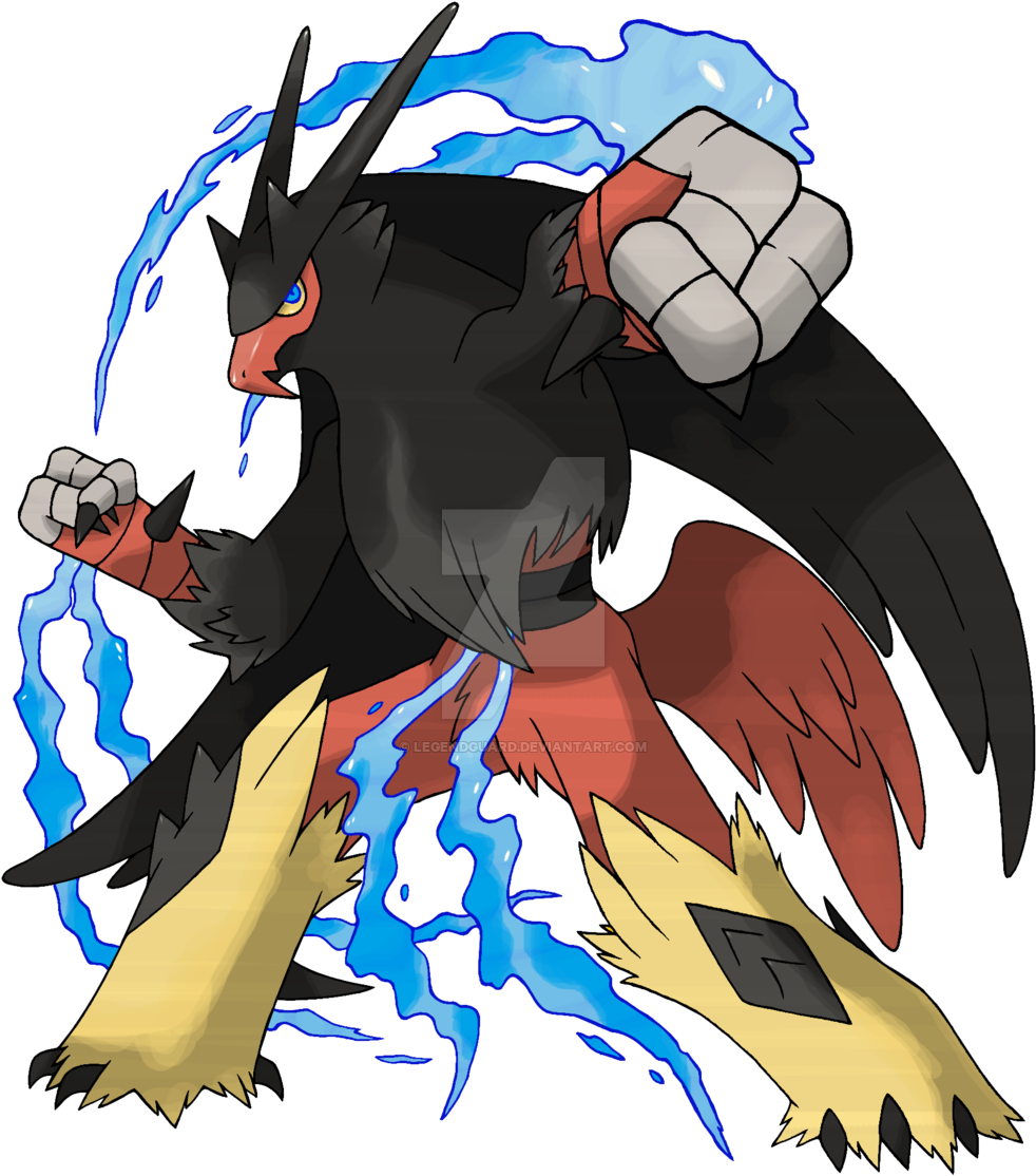 Mega Blaziken Z V1 [being Remade] By Legendguard - Pokemon Mega Blaziken Z (1024x1138)