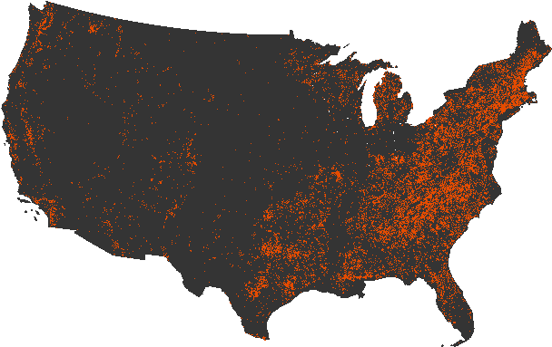 32% Of Americans Live In The Wildland-urban Interface - Parties And Elections In America: The Electoral Process (641x480)