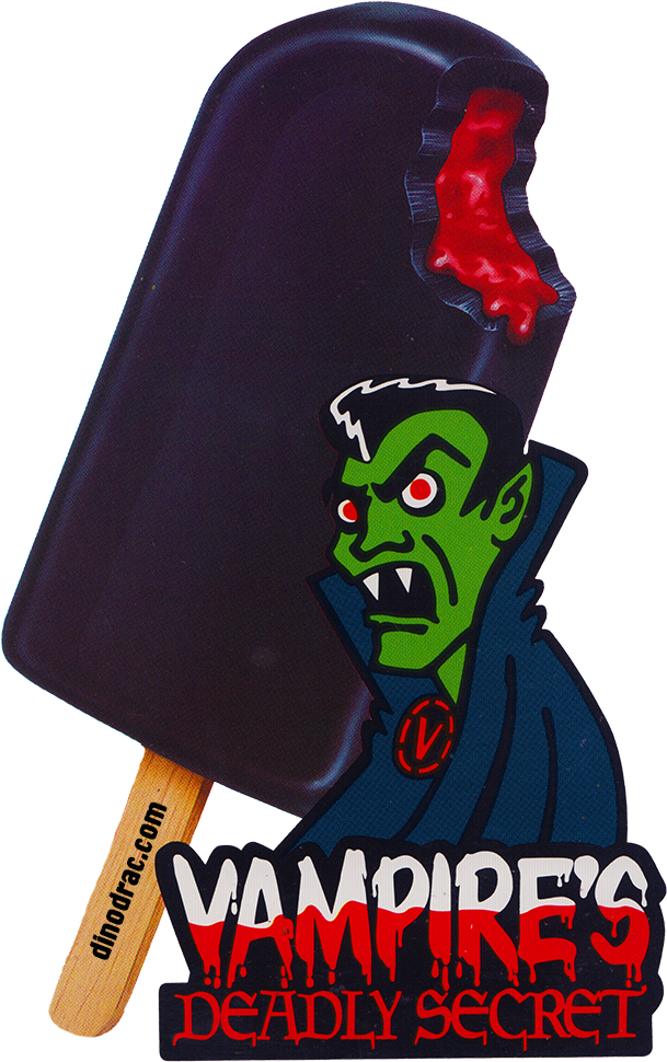 I Recently Acquired This Good Humor Decal, Meant To - Vampire's Secret Ice Pops (640x987)