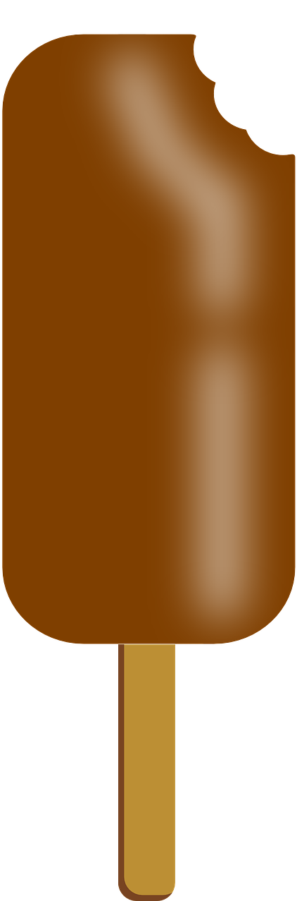 Popsicle Brown Stick Chocolate Png Image - Cokelat Bubuk Vektor Png (640x1280)