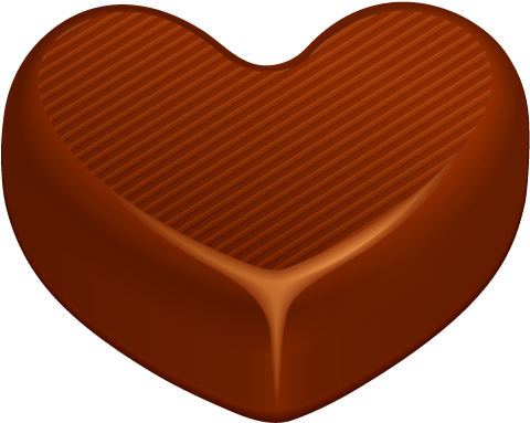 Chocolate Heart Icon - Heart Shaped Chocolate Png (512x512)