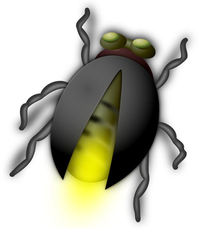 Lightning Bug Buddy By Treblac - Firefly Clipart (800x800)