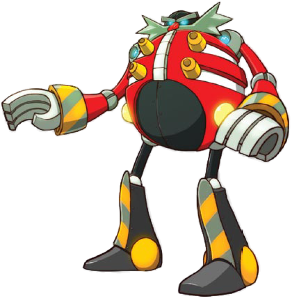 Egg Bot - Gizoid Sonic (612x625)