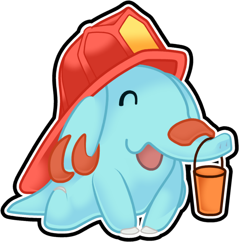 Phanpy Halloween Sticker By The Blue Pangolin - Sticker Pokemon Halloween (894x894)