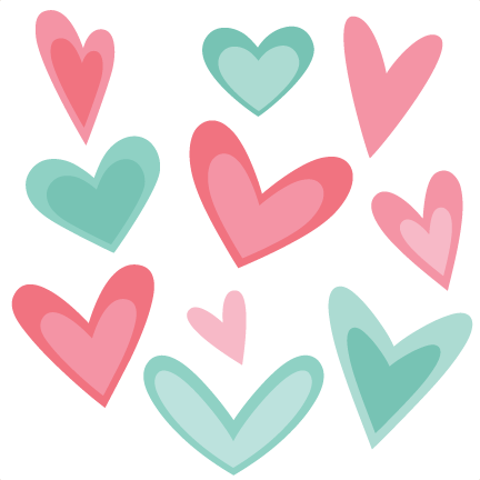 Heart Set - Cute Heart Png (432x432)