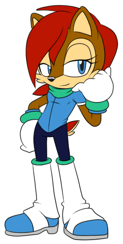 Sally Acorn - Princess Sally Acorn (300x500)