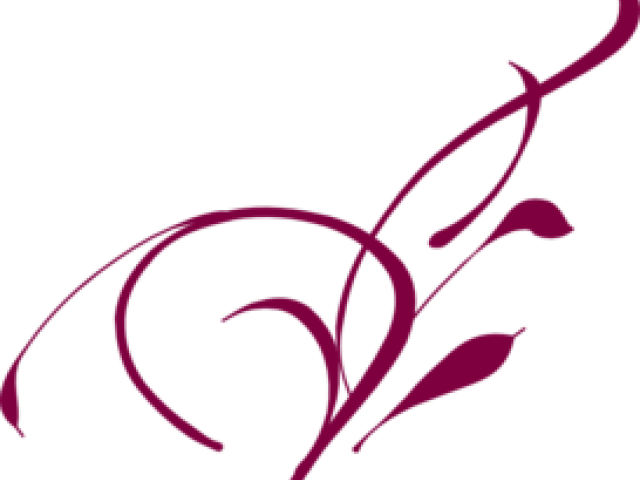 Burgundy Cliparts - Vine Clip Art (640x480)