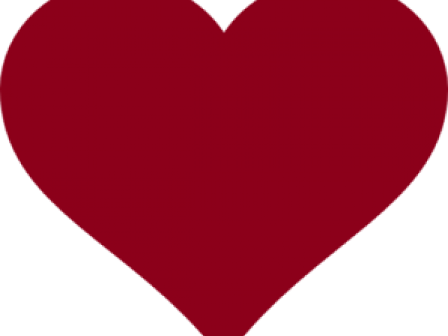 Burgundy Heart Cliparts - Herz Png (640x480)