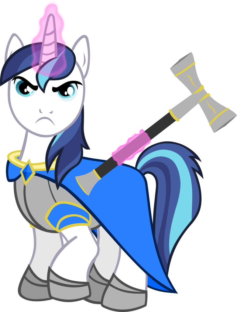 Shining Armor The Paladin By Ironm17 - Shining Armor (780x1025)