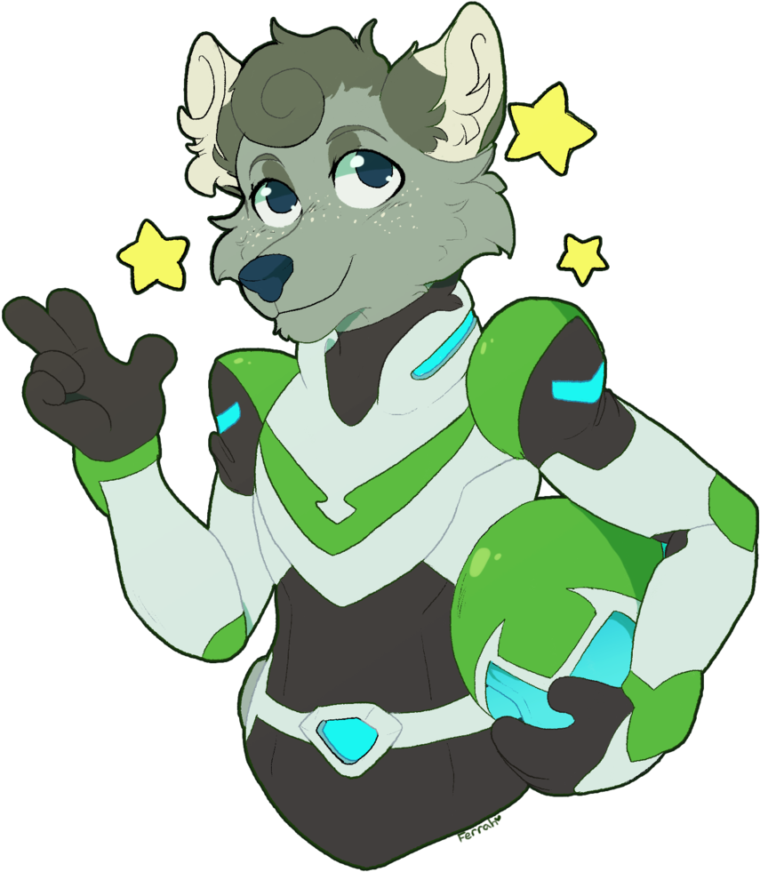 Green Paladin Crystal Commission By Forsakenspirits - Furry Fandom (1024x1124)