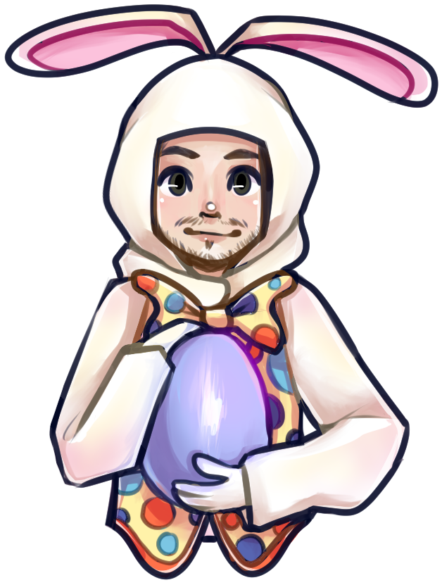 Fan Art I Drew Of The Chaster Bunny Bc Why Not - Good Mythical Morning (640x845)