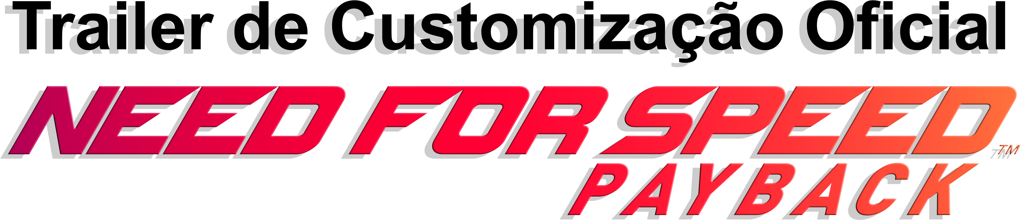 Deixo-vos De Seguida Com Mais Um Video Do Tão Aguardado - Need For Speed Payback Logo Png (3657x808)