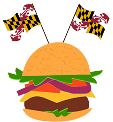 B'more Burgers Bros - Maryland State Flag (400x300)