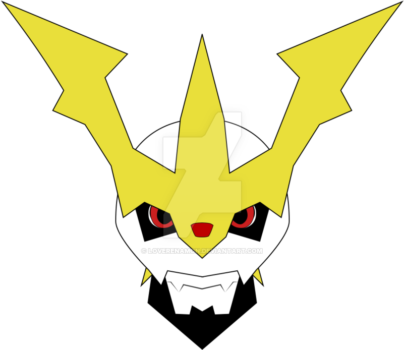 Imperialdramon Paladin Mode Minimalista By Loverenamon - Cartoon (800x800)