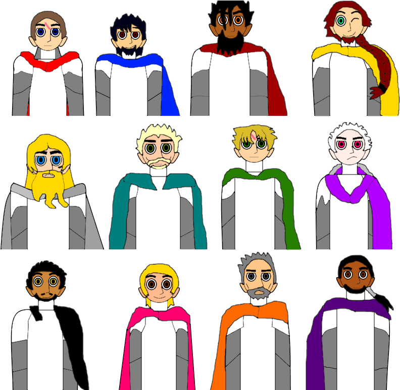 The Paladins By Tohokari-steel - The Paladins By Tohokari-steel (800x770)