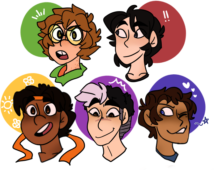 Paladin Squad By Robintehevocat - Cartoon (704x569)