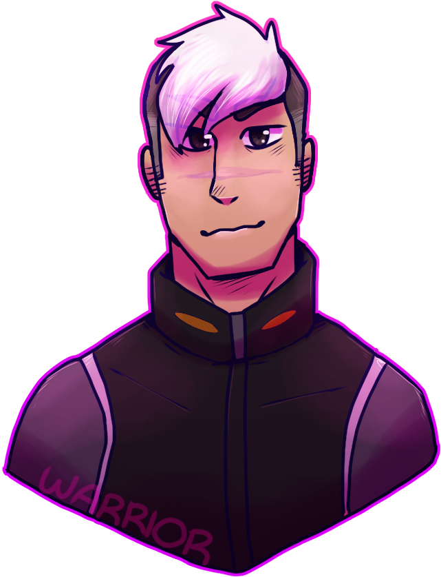 The Black Paladin By Journeying-warrior - Cartoon (711x1122)