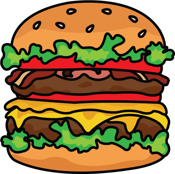 Drawn Hamburger Spongebob - Burger Drawing (720x1280)