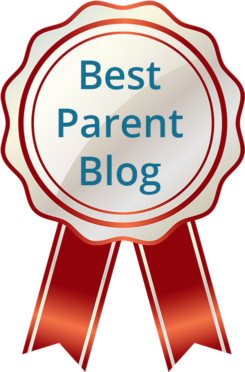 Best Parent Blog Banner - Gold Seal With Ribbon (500x758)