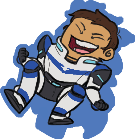 Blue Paladins Charm - Cartoon (450x450)