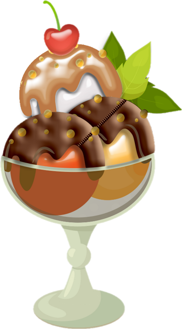 Coupe De Crème Glacée, Glace Png - Ice Cream (360x650)