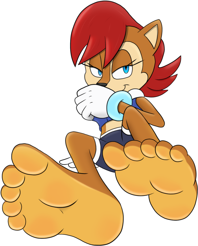 Princess Sally's Playful Toes [ft - Cartoon (894x894)