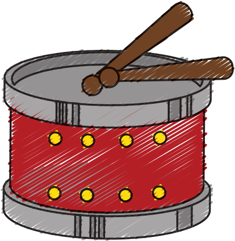 Drum Children's Toy Icon - Drum (550x550)