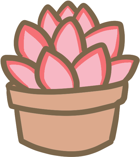 多肉植物（8）のイラスト - 多肉 植物 イラスト (600x600)