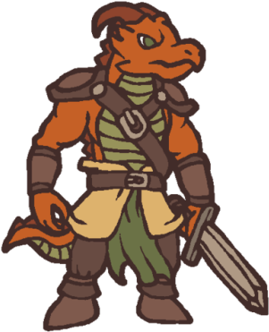 10 - Dragonborn Brass Rogue (500x500)